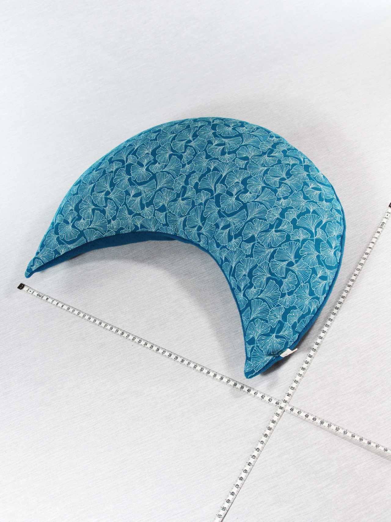 Entspannungskissen petrol Gingko