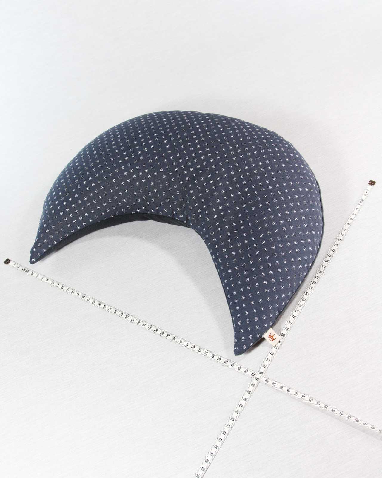 Entspannungskissen grau Rose Blümchen