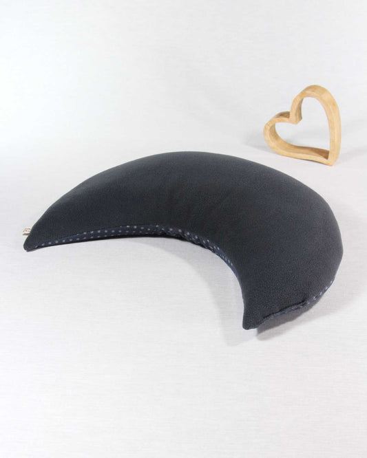 Entspannungskissen grau Blümchen