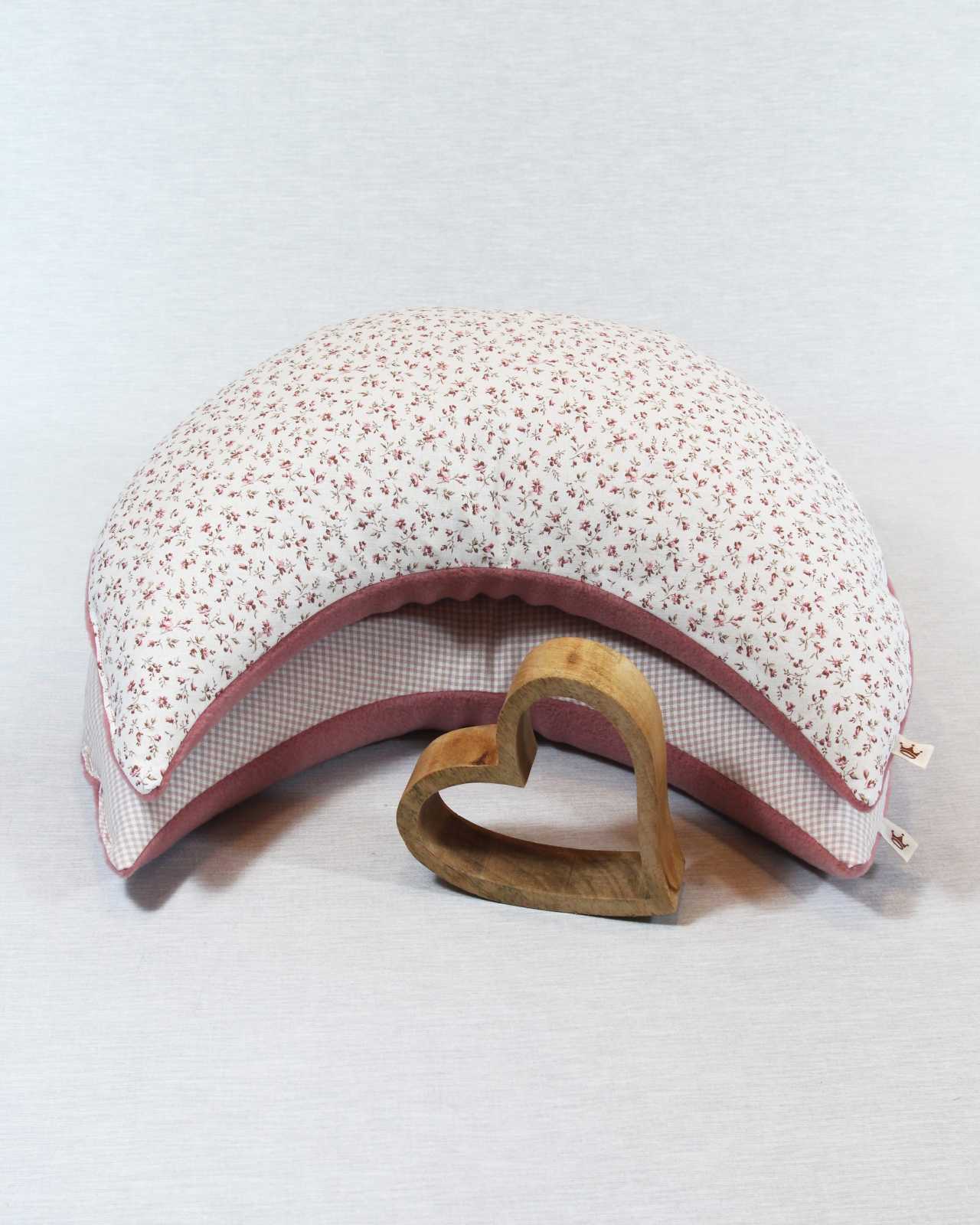 Entspannungskissen rosa Streublümchen Vichy