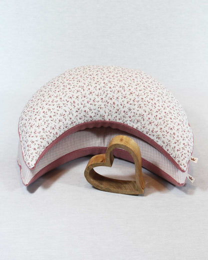 Entspannungskissen rosa Streublümchen Vichy