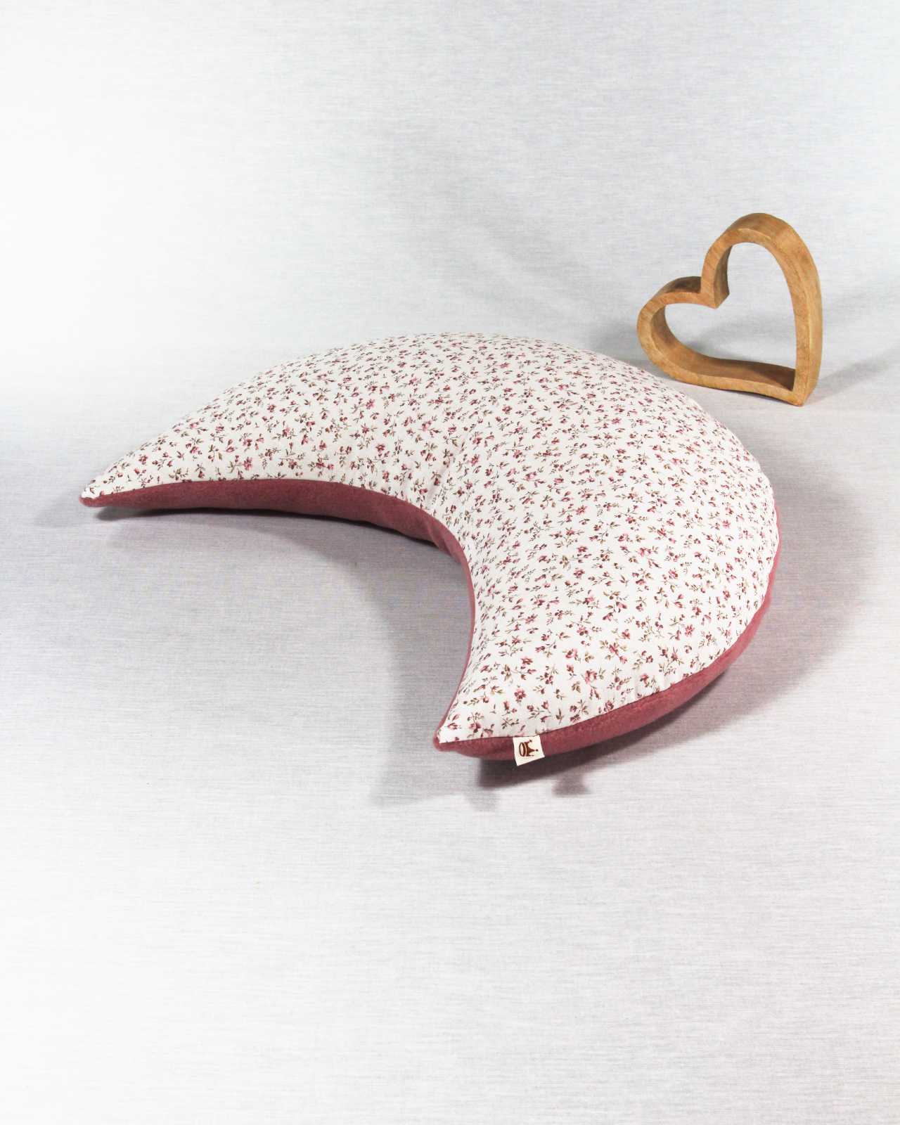 Entspannungskissen rosa Streublümchen Vichy