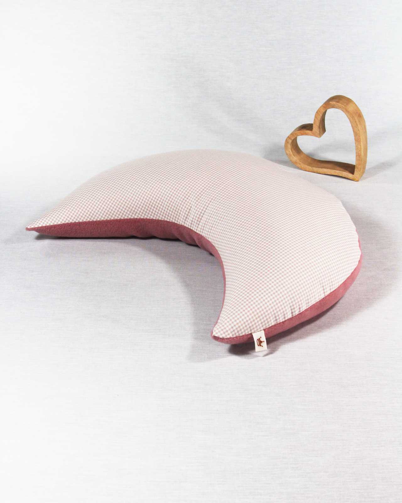 Entspannungskissen rosa Streublümchen Vichy