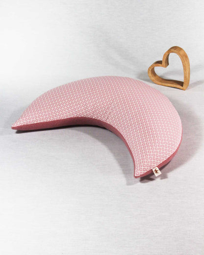 Entspannungskissen rosa Raute