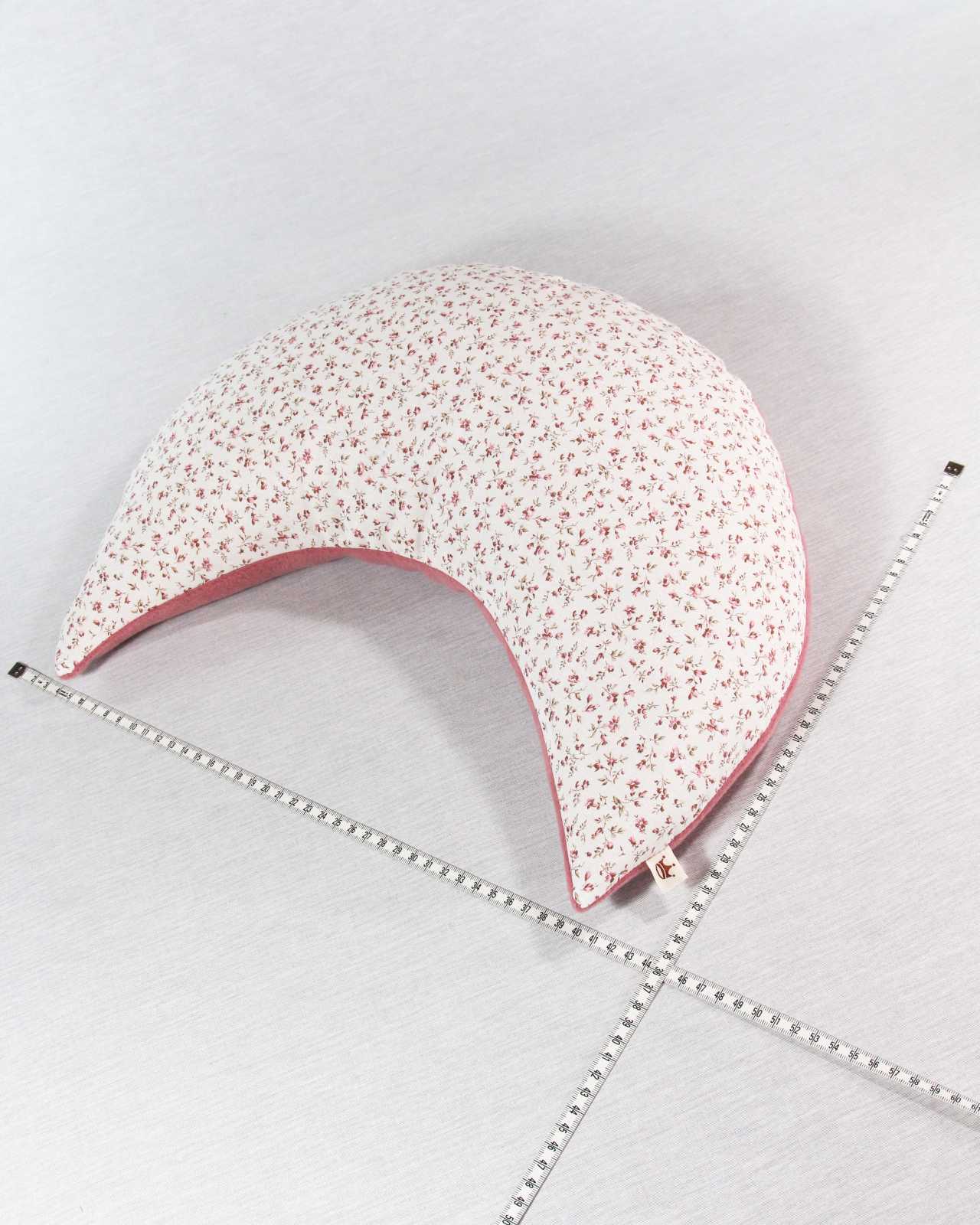 Entspannungskissen rosa Streublümchen Vichy