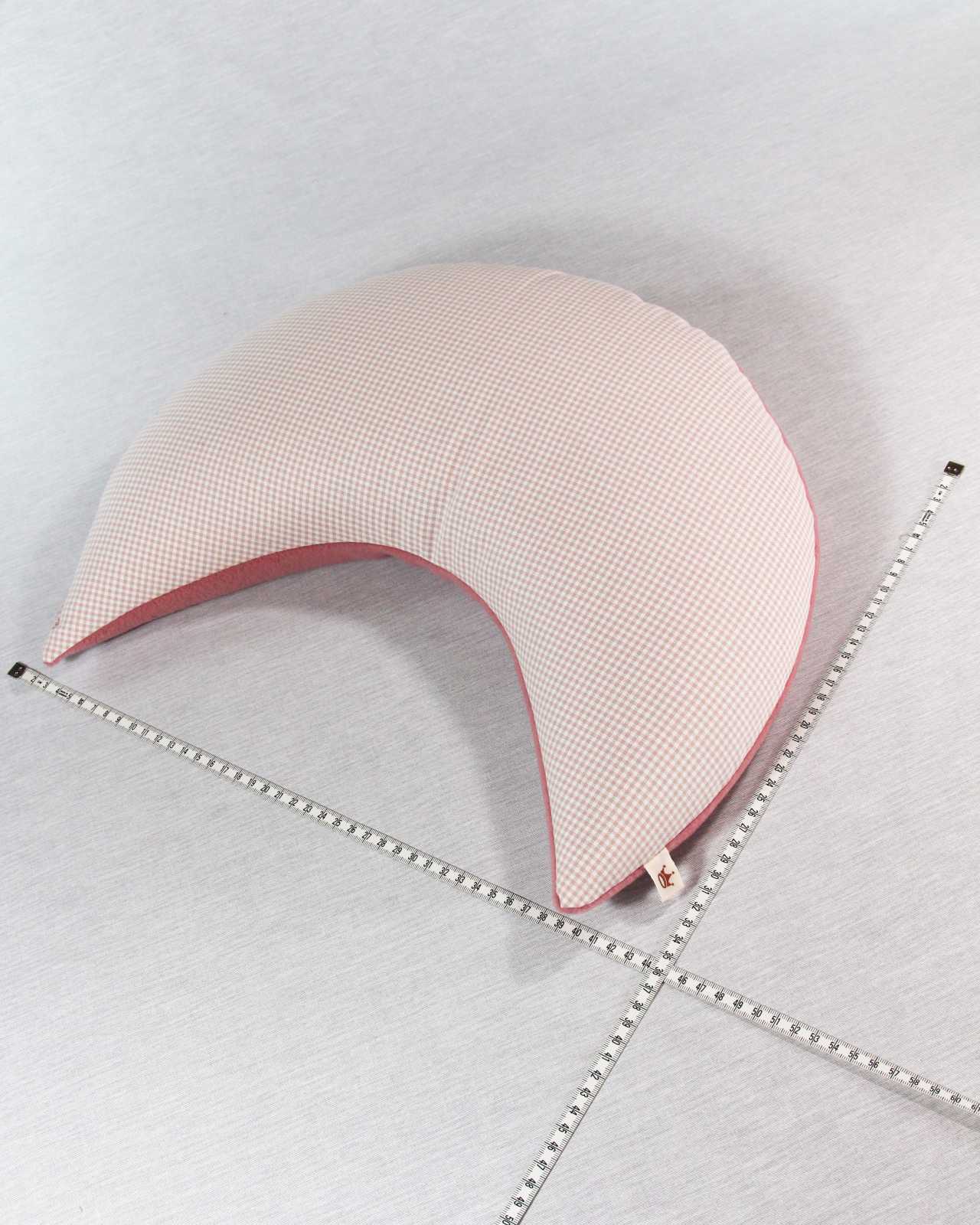 Entspannungskissen rosa Streublümchen Vichy