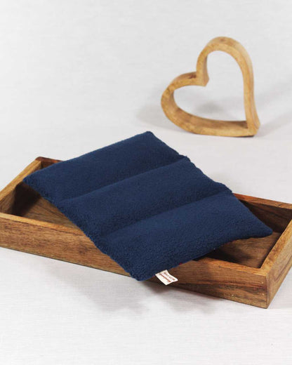 Wärmekissen blau Punkte mit 3 Kammern