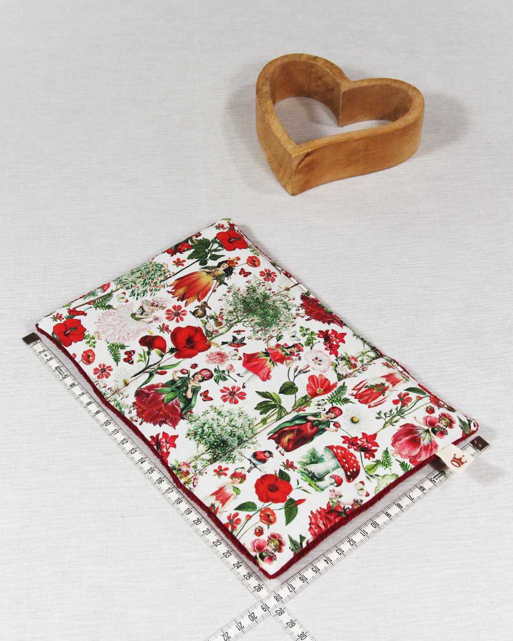 Wärmekissen rot Elfen mit 3 Kammern