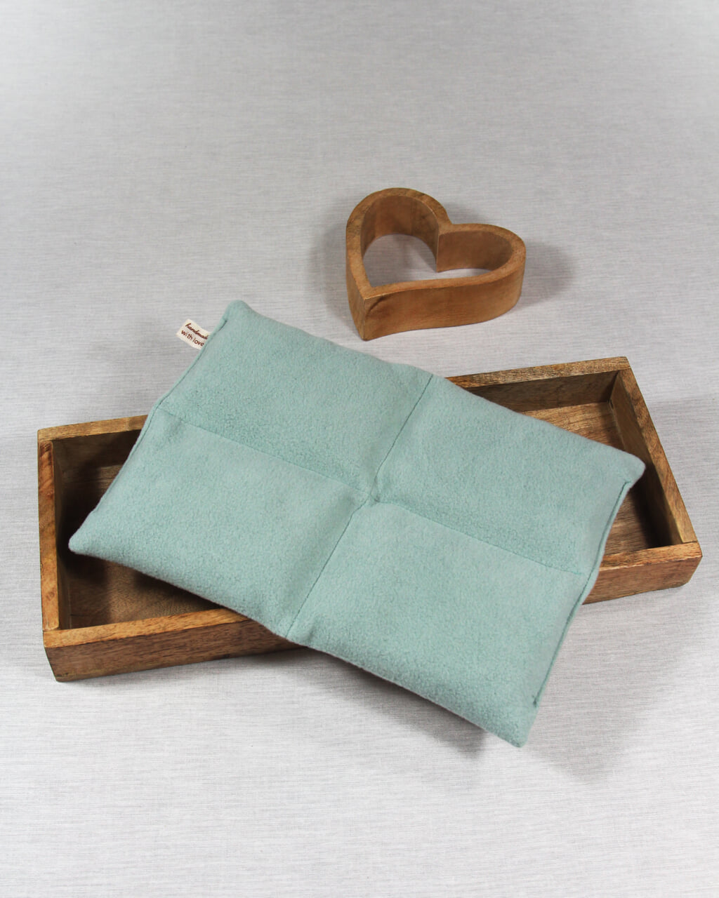 Wärmekissen salbei Blätter mit 4 Kammern