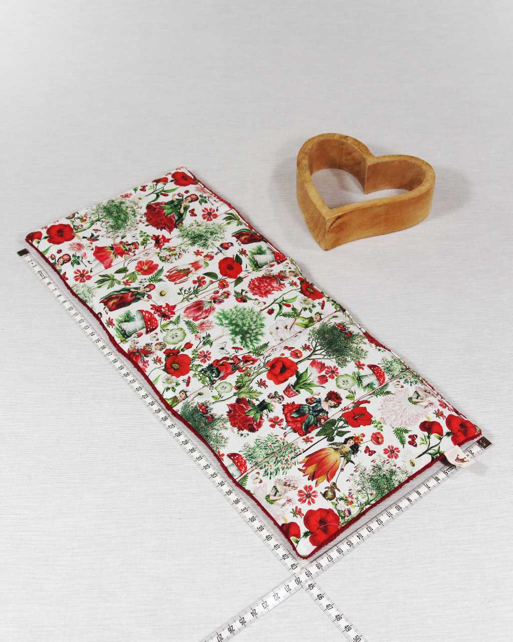 Wärmekissen rot Elfen mit 5 Kammern