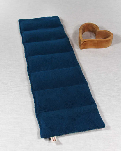 Wärmekissen petrol Pfau mit 7 Kammern